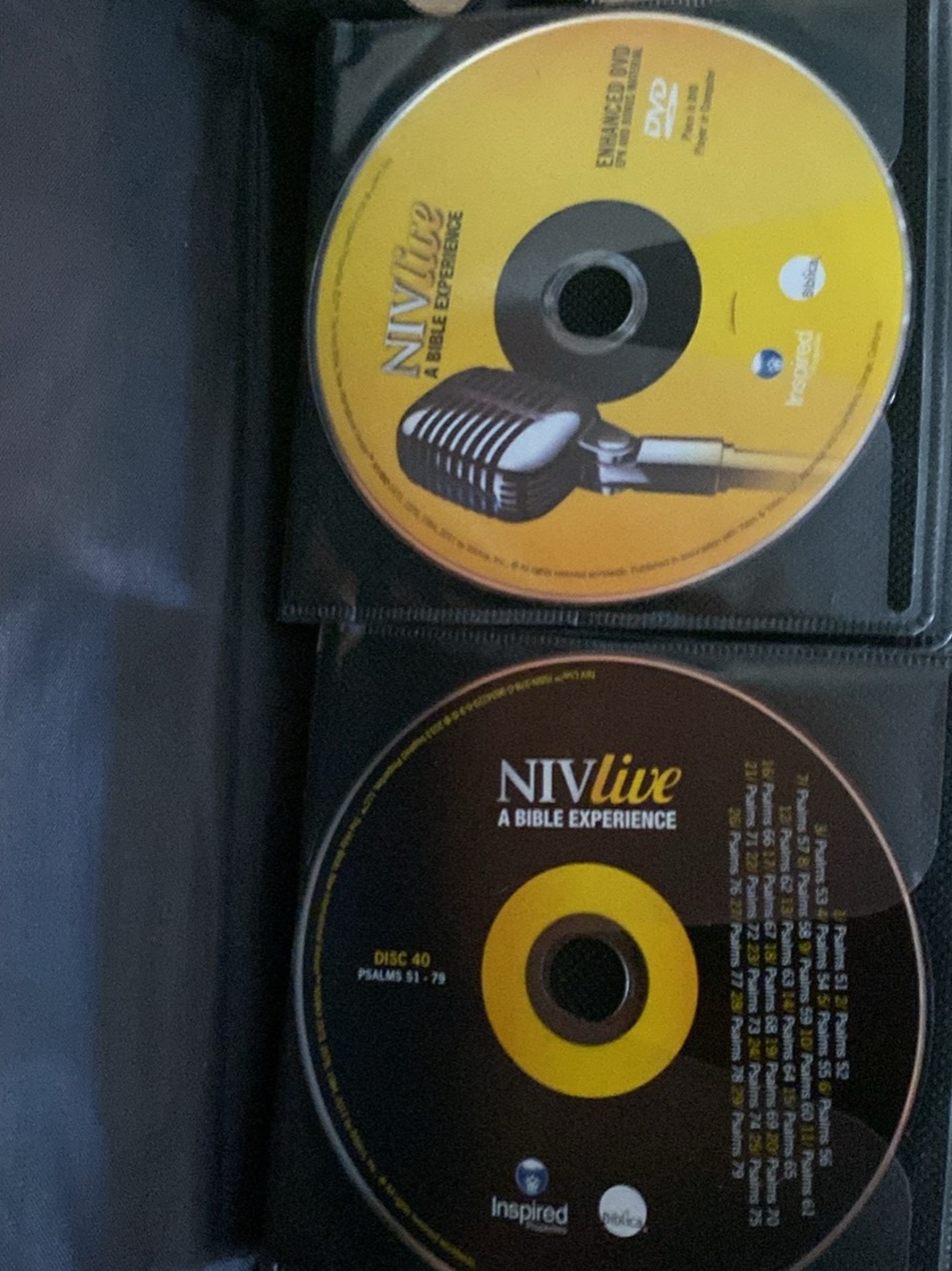 NIV Live - A Bible Experience by Ronald Belk (Compact Disc set), full Bible